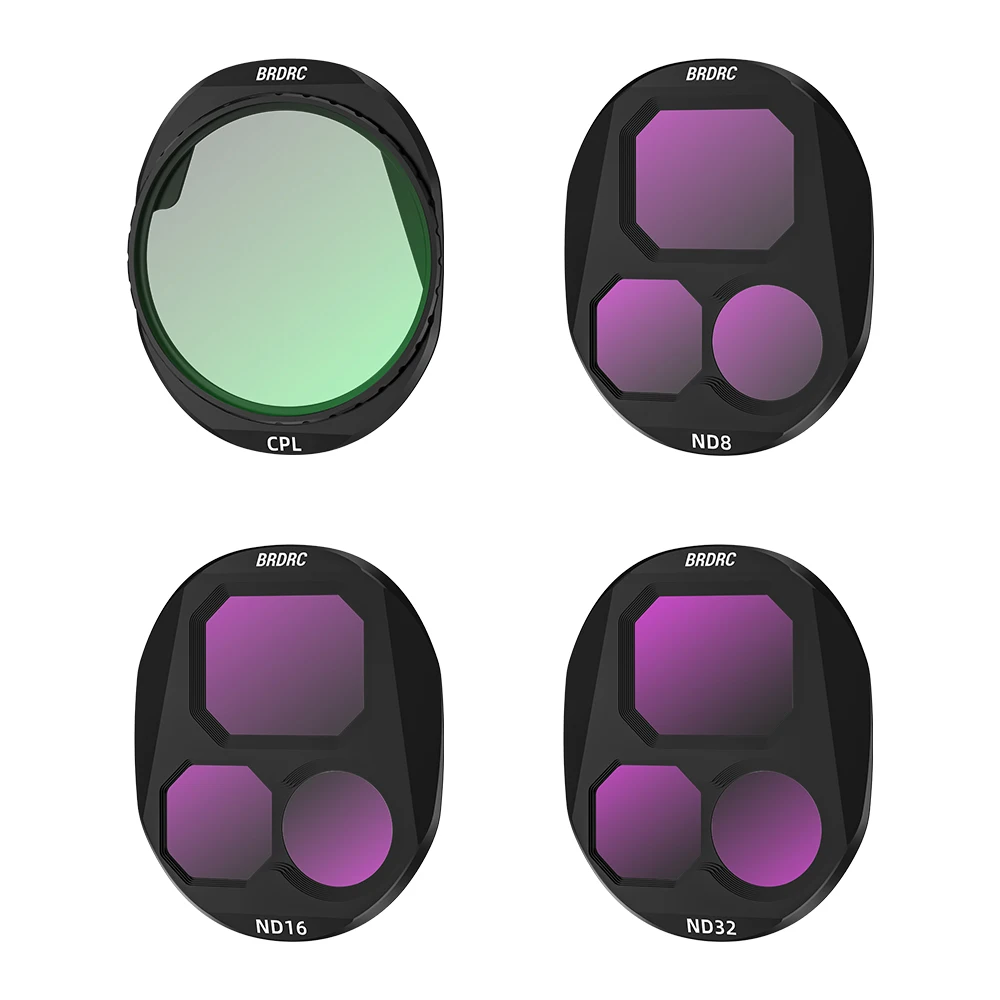 Juego de filtros ND para cámara de Dron profesional, Kit de filtros de lente de cámara ND8 ND16 ND32 CPL para accesorios DJI Mavic 4 Pro - imagen 2