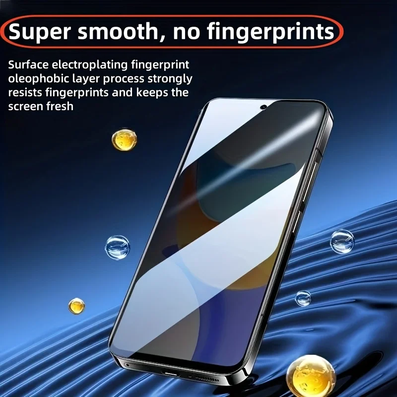 3 uds Protector de pantalla de privacidad para Samsung A05 A12 A13 A14 A15 A21 A22 A23 A24 A25 A26 A32 A33 A34 A35 A51 A52S A53 A54 A55 película - imagen 3