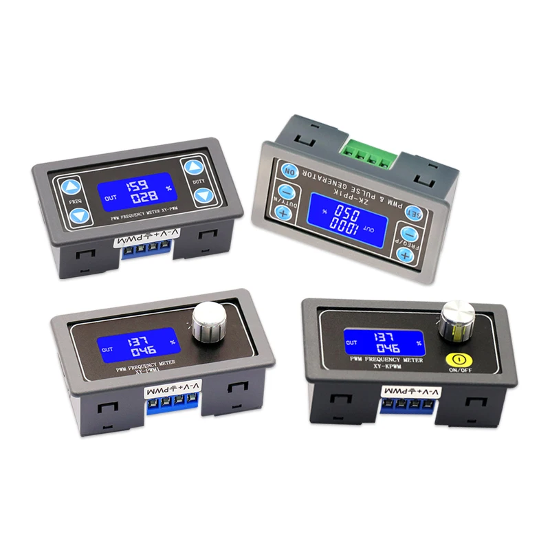 Generador de señal de onda cuadrada Rectangular, frecuencia de pulso PWM, módulo ajustable, pantalla LCD, 1Hz-150Khz, 3,3 V-30V, placa PWM, 1 Uds. - imagen 4