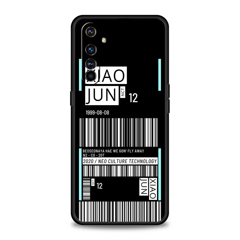 Bonita funda de teléfono con billete de avión de primera clase para Realme, 12, 11, 10, 9, 8, 5G, 7, 6, GT5, GT3, GT2 Pro Plus, C21, C25, C35, GT Neo 2, 3, 3T, 5 - imagen 4