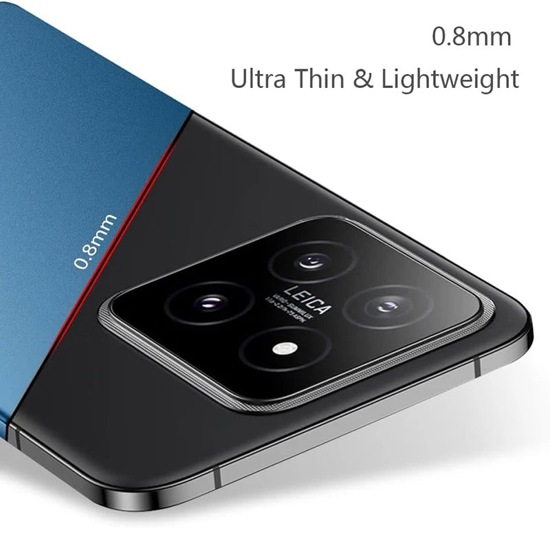 Funda mate de lujo para XIAOMI 14, carcasa trasera de PC, Ultra dura, Color caramelo, a prueba de golpes, para XIAOMI 14 PRO - imagen 3