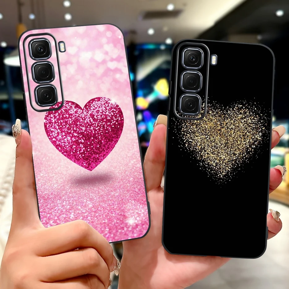 For Infinix Hot 50 Pro Plus Case X6880 Cute Lucky Koi Cover Soft TPU Phone Case For Infinix Hot 50 Hot50 Pro 4G X6881 X6882 Bags - imagen 2