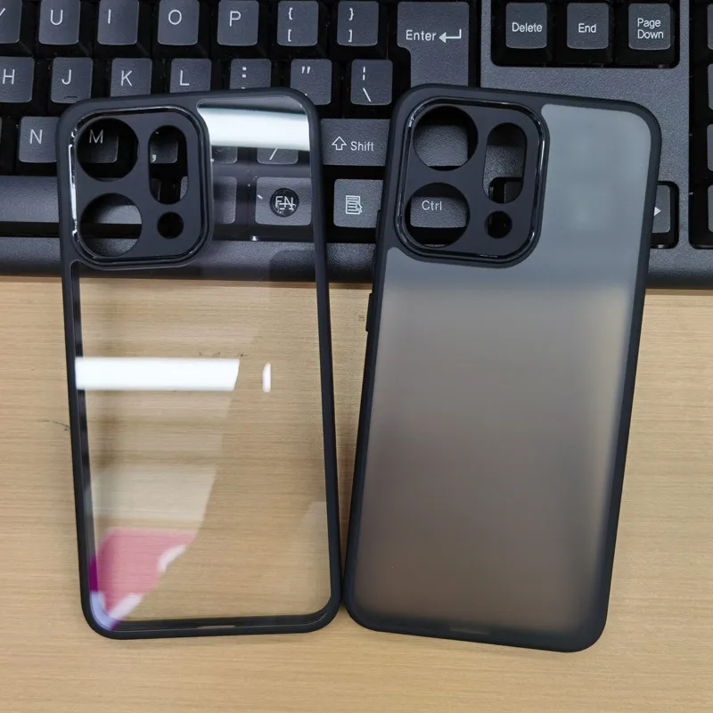 Para OPPO Reno 14, 14 Pro 5G funda ELVEV Airbags anticaída TPU PC dura mate sensación de piel cubierta de teléfono de succión - imagen 3
