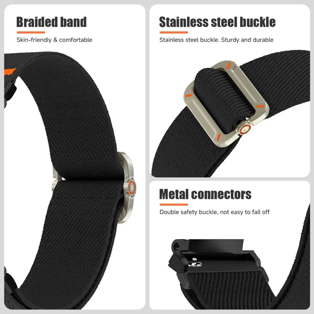 Correa de nailon para Huawei Watch Fit 4/3/2, Correa de repuesto para reloj inteligente Huawei Watch Fit 4/4 Pro, pulsera - imagen 4