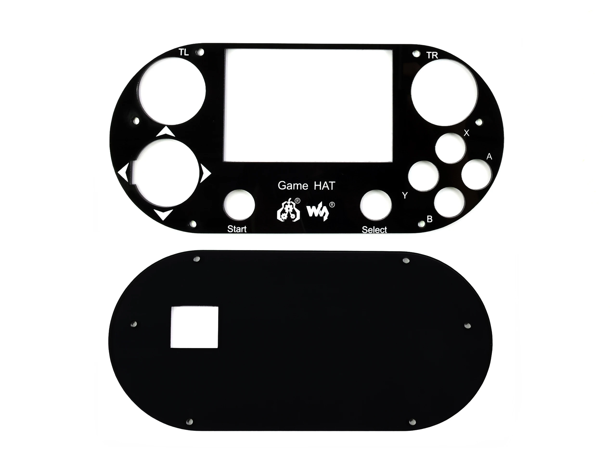 Consola de videojuegos Waveshare para Raspberry Pi, pantalla IPS de 3,5 pulgadas, 480x320, material acrílico, compatible con Recalbox/Retropie - imagen 3