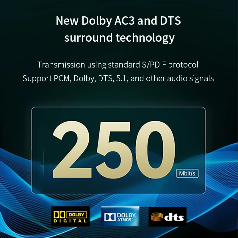 Cable de Audio óptico YYTCG, Cable de fibra óptica Digital, Cable Coaxial SPDIF para TV Box, amplificadores, reproductor, Cable de barra de sonido PS4/PS5 - imagen 5