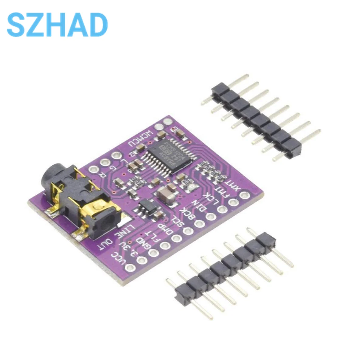 MCU-5102 PCM5102A estéreo DAC DAC PLL Módulo de voz - imagen 4