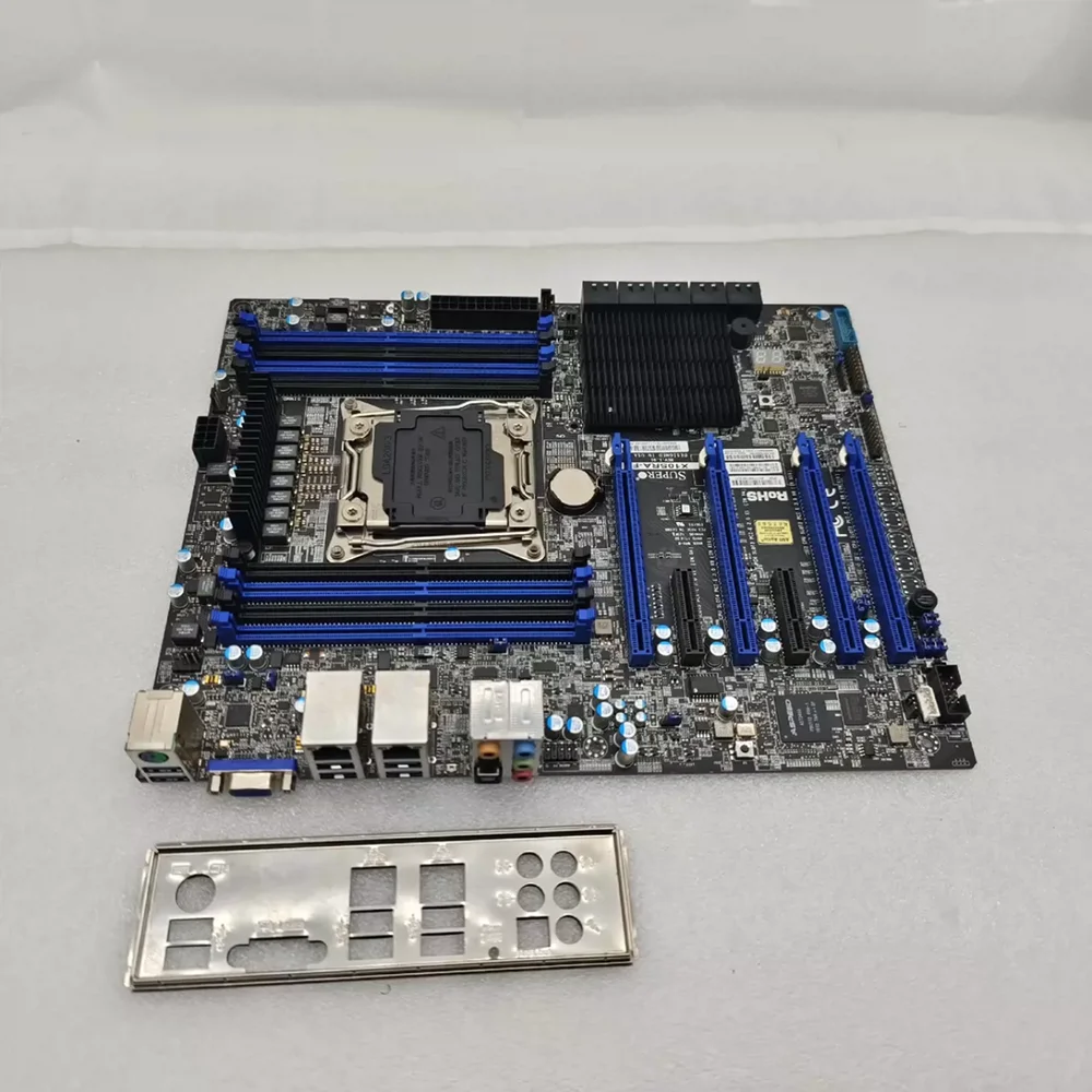 Placa base de estación de trabajo LGA2011 compatible con E5-2600/1600 V4/V3 i7 DDR4 PCI-E 3,0 SATA3 X10SRA-F - imagen 5