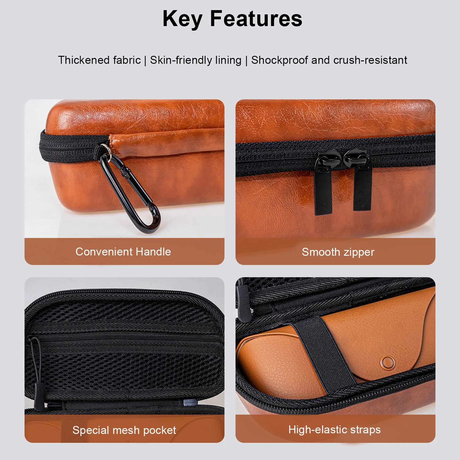 Bolsa de almacenamiento para XREAL Air 2/Air/XREAL One Pro, para Meta, para Rokid, para INMO, para STARV, para RayNeo Smart AR Glasses Bag - imagen 5