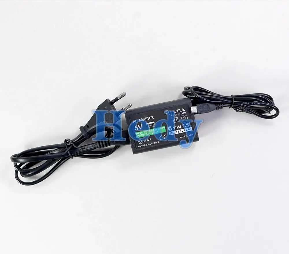 1 unidad para cargador Psvita1000, adaptador de CA de 5V, cargador de pared para el hogar, cable de alimentación para Sony PS Vita PSV 2000, enchufe UE EE. UU. - imagen 5