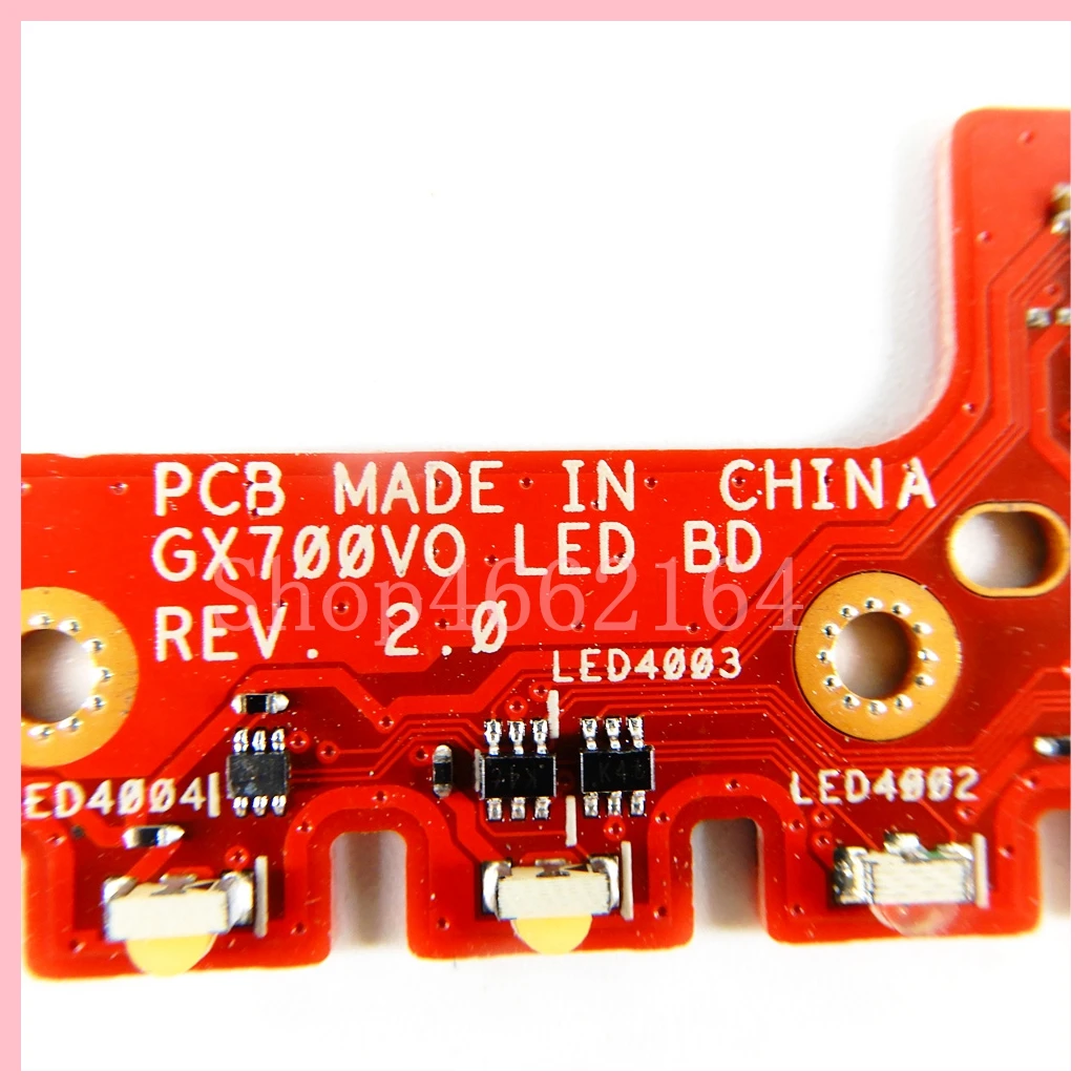 Placa LED GX700VO REV2.0 para portátil ASUS GX700 GX700V GX700VO G701VO G701V IO LED BD - imagen 2