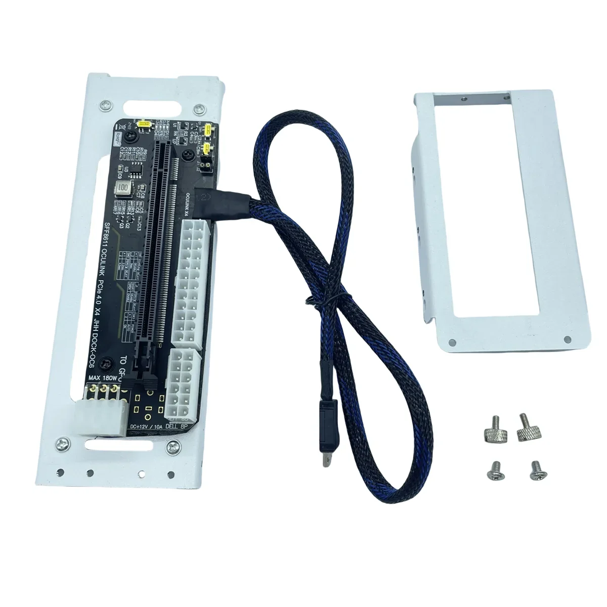 Base gráfica externa de 50CM y 80CM, soporte eGPU para ordenador portátil Oculink/M.2 NVMe GPU Dock PCIE 4,0 X4 Gen4 para tarjeta de expansión ATX SFX - imagen 5