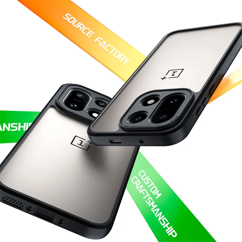 Para Oneplus 15 Funda Oneplus 15 5G Funda suave TPU marco PC carcasa de parachoques duradera Fundas protectoras traseras para teléfono en Oneplus 15 Funda - imagen 5