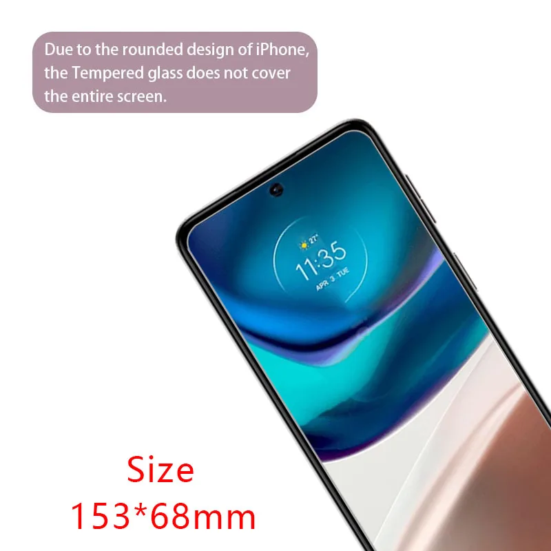 Protector de pantalla para motorola moto g42 protector de vidrio templado en motog42 motog g 42 42g 5g película motorolag42 motorol mot mto - imagen 3