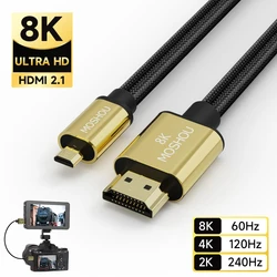 Cable Micro HDMI a HDMI 8K para GoPro Hero 7/6/5 – Alta Velocidad