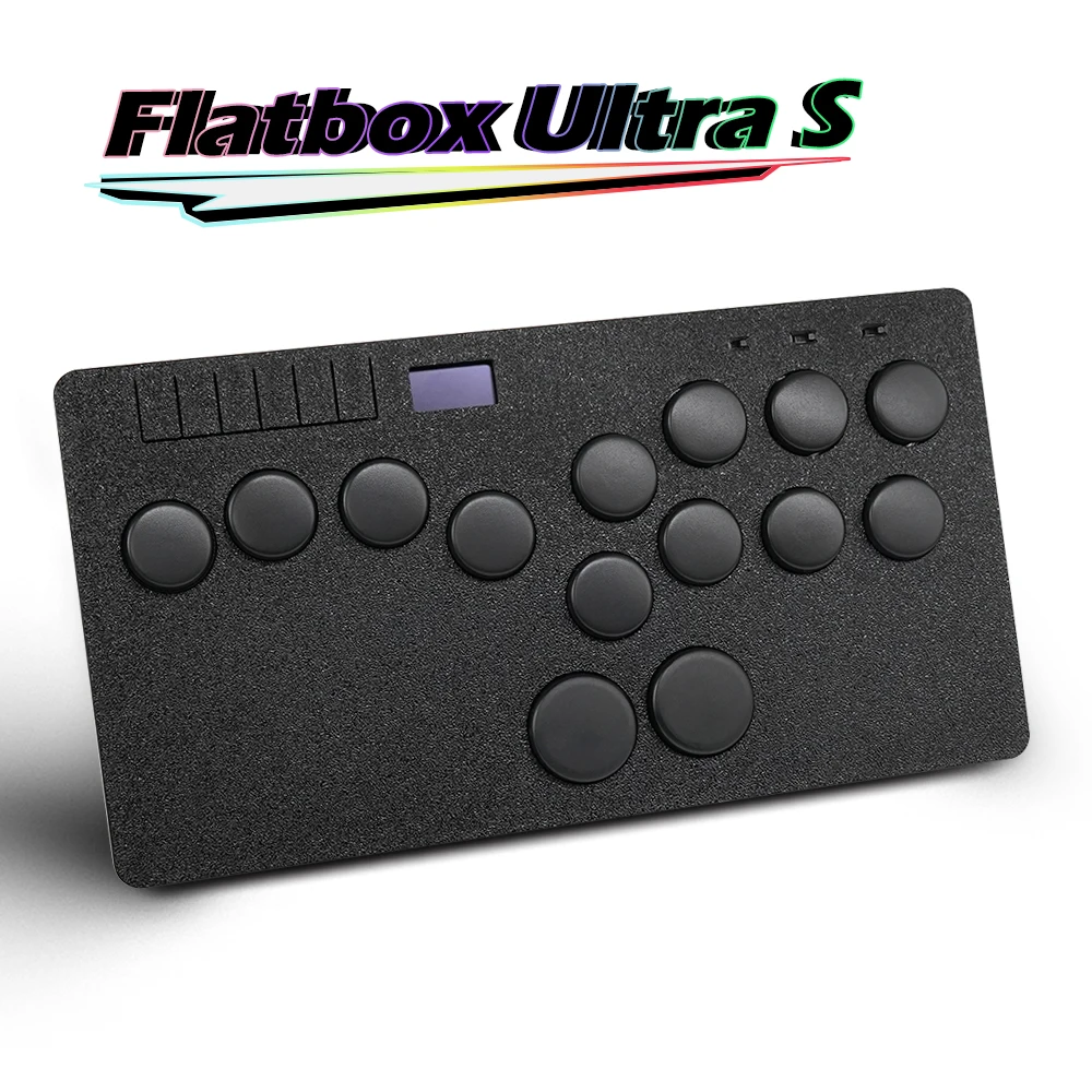 Controlador sin pegatinas Flatbox Ultra S Hitbox para Joystick Arcade P5 Hitbox para PS4/PC/NS/Steam con interruptor de perfil bajo Kaih