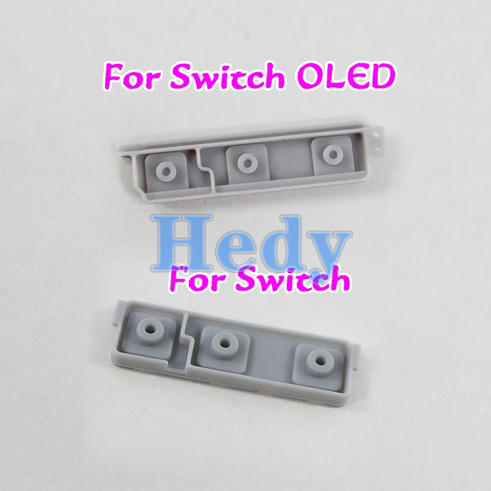 20 piezas Original nuevo para Nintendo Switch Oled para NS OLED Host botón de encendido/apagado interruptor de goma conductora almohadilla de botón de silicona - imagen 2