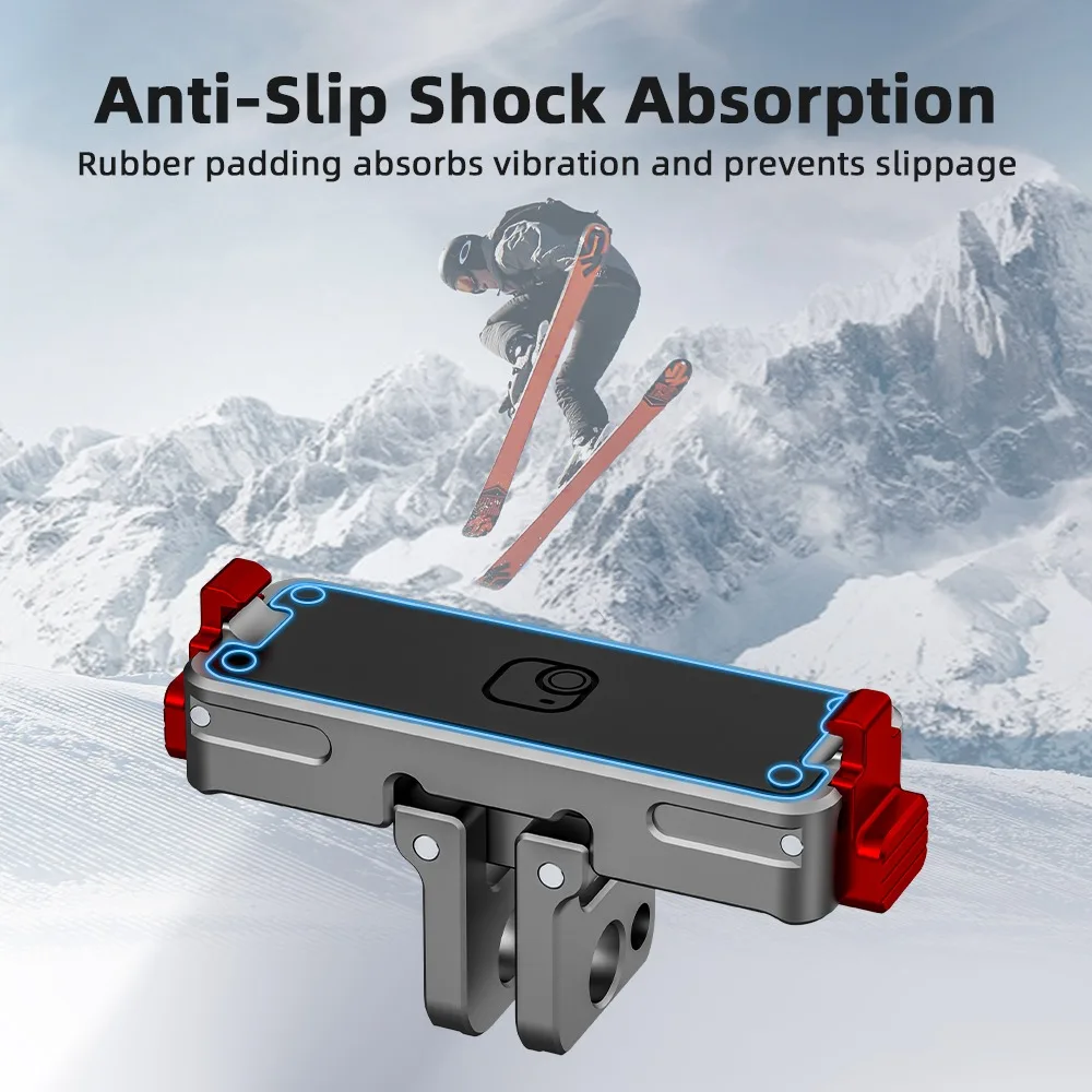 Nueva Base magnética de liberación rápida de Metal para Insta360 Go Ultra montaje de expansión soporte de tornillo 1/4, accesorios para Cámara de Acción - imagen 4