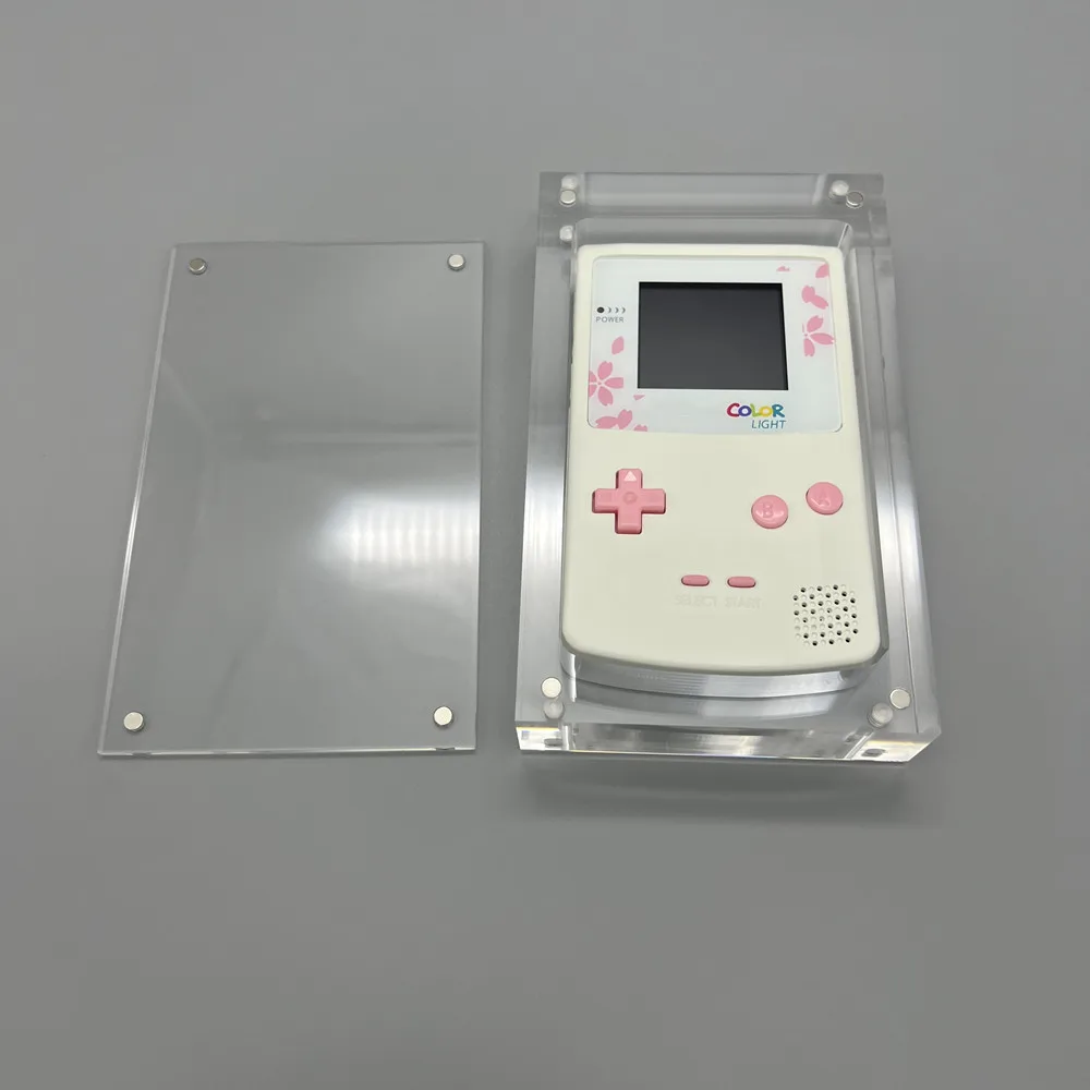 Protector de caja acrílica para consola Game Boy COLOR, cajas de recogida transparentes para Nintendo GBC, estuche de exposición transparente - imagen 2