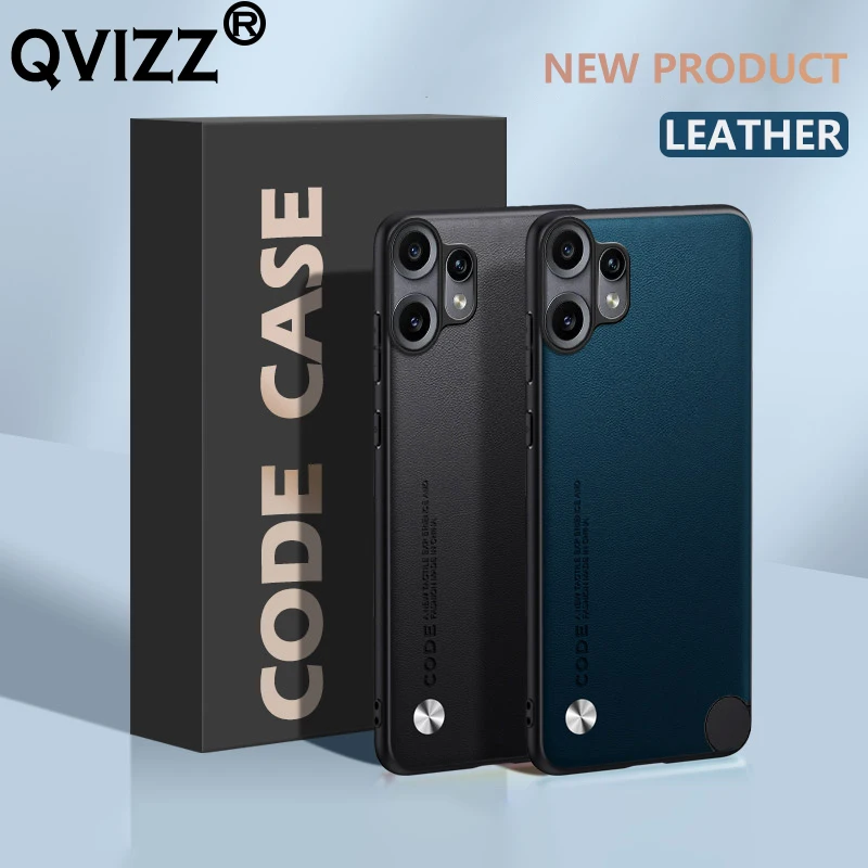 Funda de cuero para Nothing CMF Phone 2 Pro 5G fibra de carbono silicona suave funda dura a prueba de golpes para teléfono NothingCMFPhone2Pro 5G A001