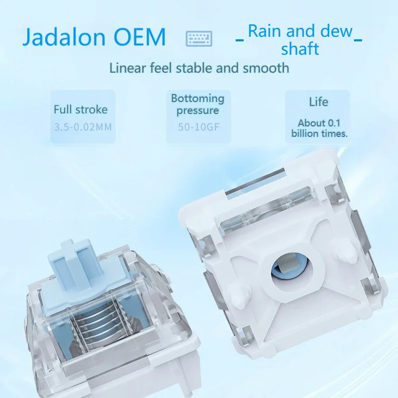 SUMREDA AC98 Teclado de eje magnético para juegos grabado lateral 0,01 mm Rt 0 zona muerta teclado de deportes electrónicos de baja latencia autodesclado - imagen 4