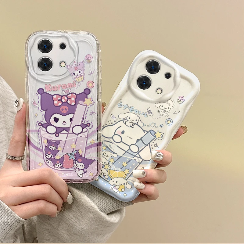 Funda Sanrio Cinnamoroll para Redmi Note 13, 12, 11, Pro Plus, 10, 9 Pro, 13C, 12C, 11S, 10A, K70, funda de silicona a prueba de golpes