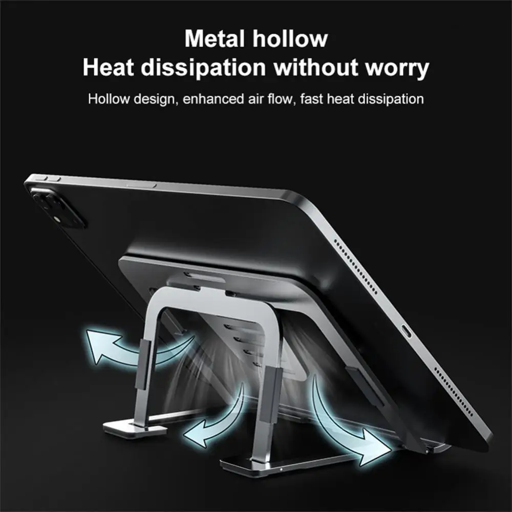 RYRA-soporte de aleación de aluminio para ordenador portátil, accesorio ajustable para Macbook 8Gear, para tableta y Notebook, disipación del calor - imagen 5