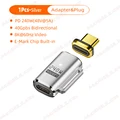1Pcs Silver Adapter