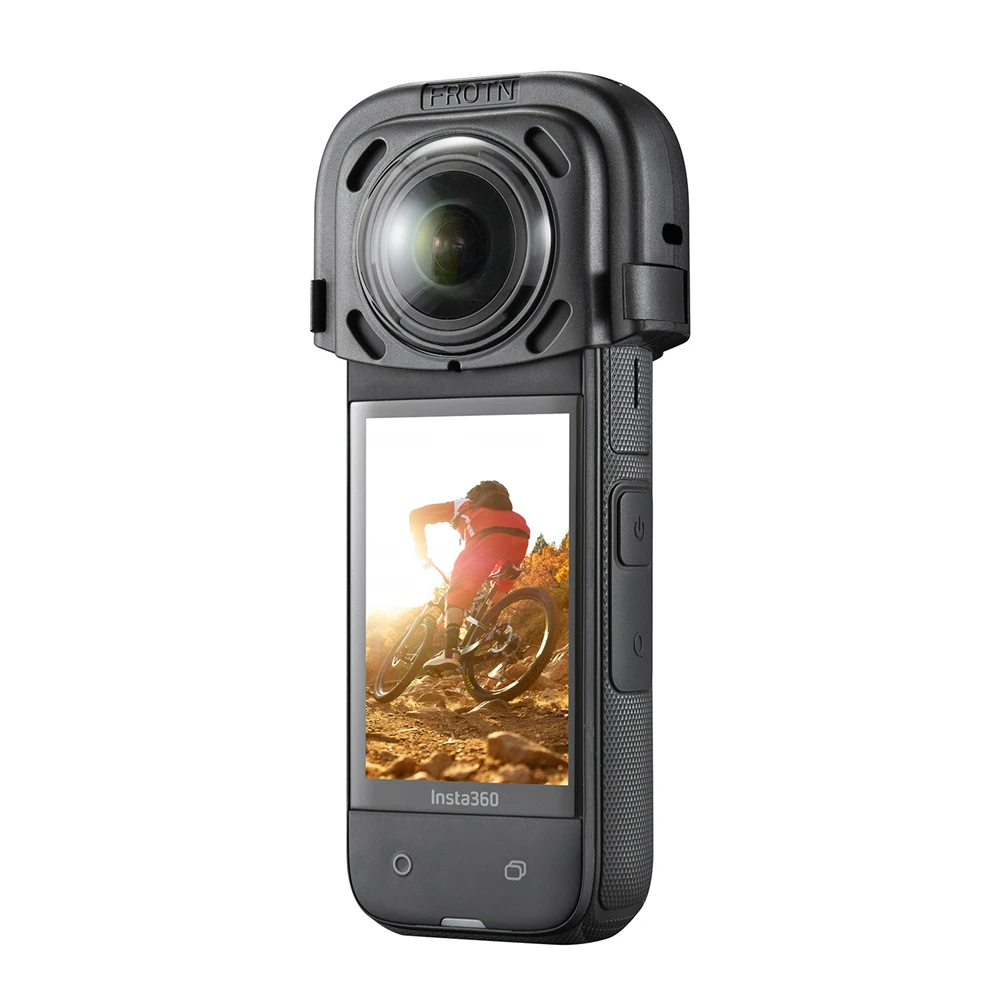 Protector de lente para Insta360 X4, accesorios, cubierta de lente de vidrio, funda protectora antiarañazos para Insta 360 X4, lente de cámara de acción - imagen 3