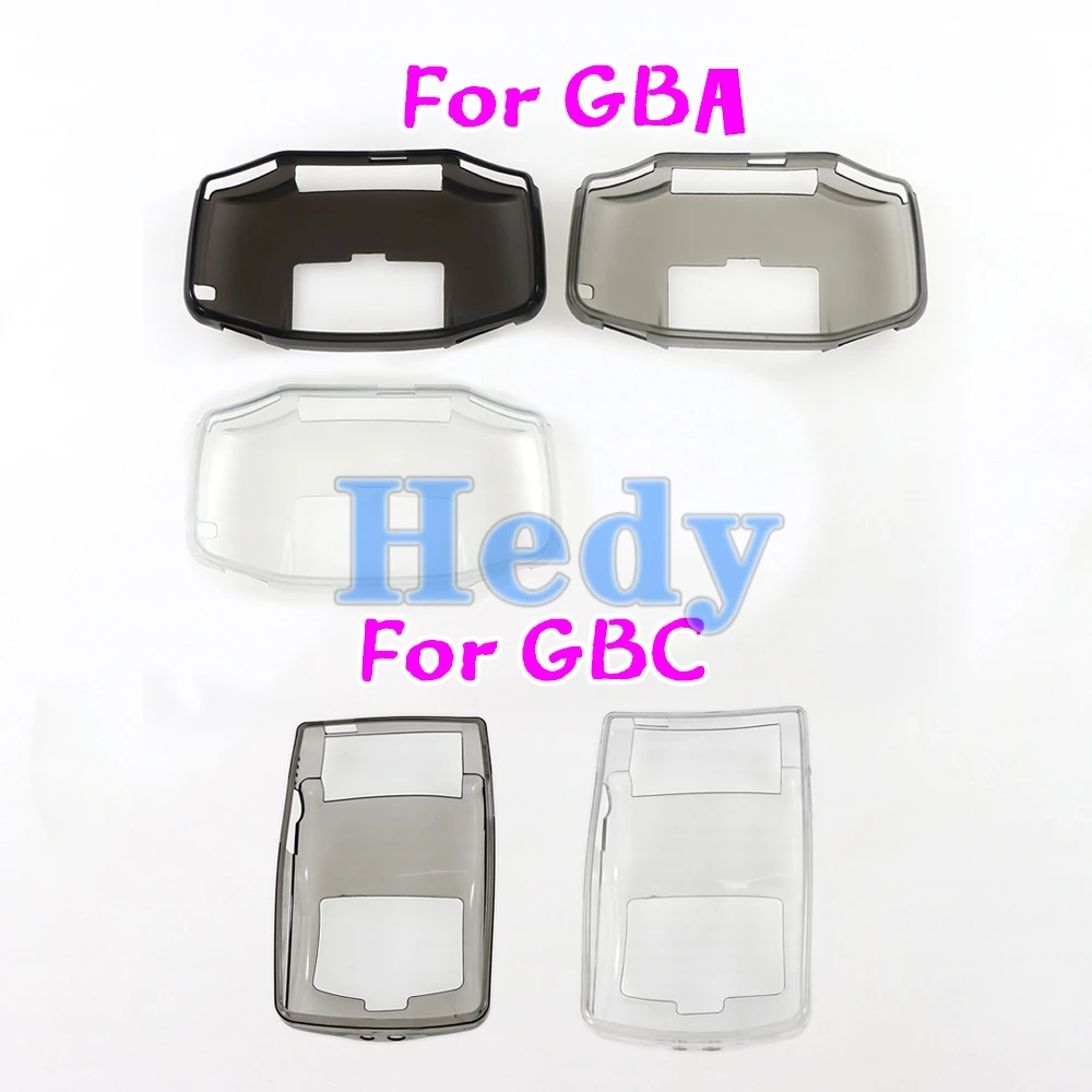 Étui de protection transparent pour manette de jeu GBC GBA, coque en TPU, étui transparent, housse pour document délibérément garçon, accessoires, 1PC