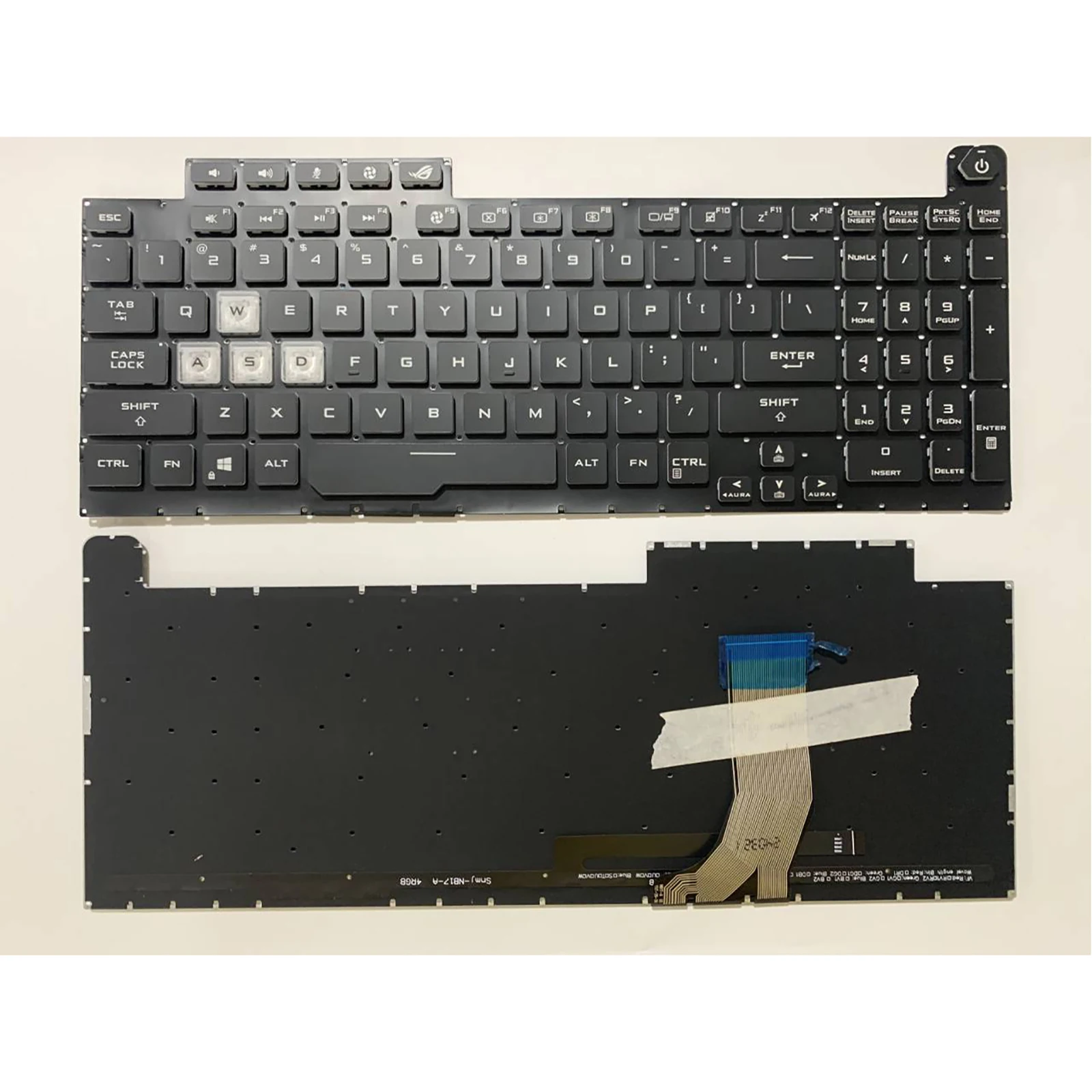 Teclado para ordenador portátil ASUS ROG Strix G712 S7D G732 G731/GT/GU/GV/GW G712L G712V G732L G732G G732GU