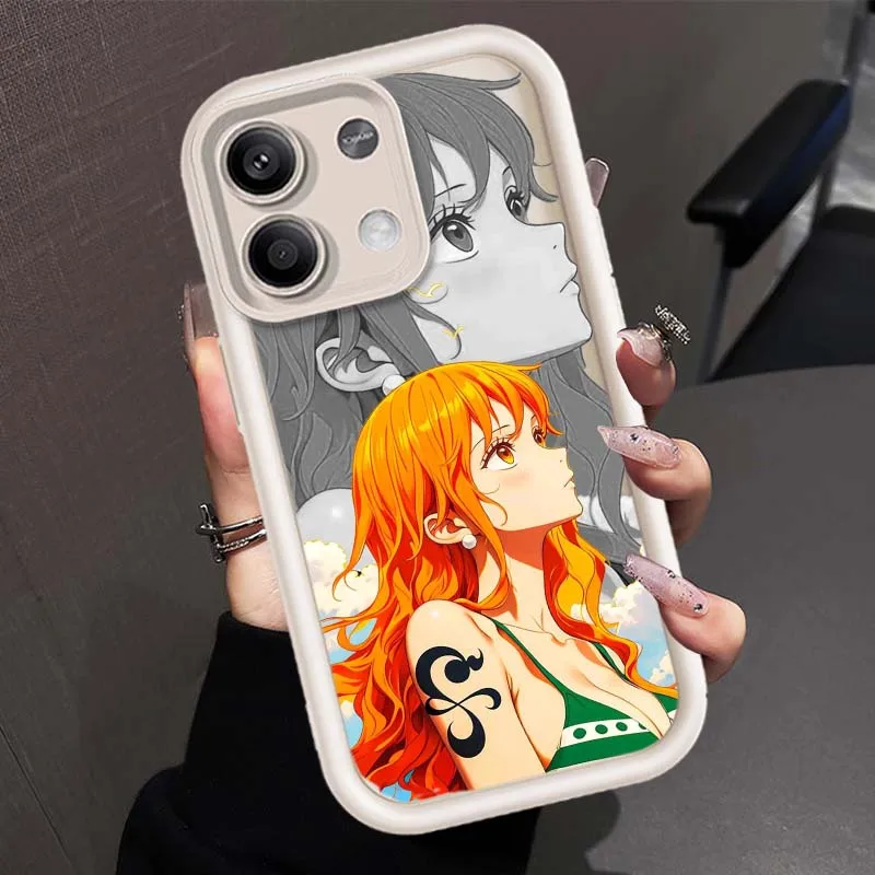 Funda Nami Zoro para Redmi Note 14 13 12 11 12R 12R 11T Pro Speed Plus 5G Eye Ladder funda de teléfono - imagen 2