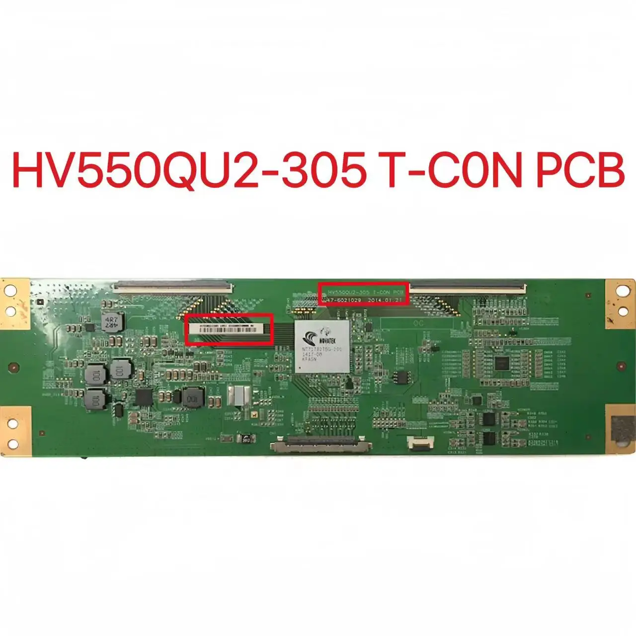 HV550QU2-305 T-C0N PCB 47- 6021029   HV550QU2305 Placa T Con para placa de repuesto de TV Equipo de pantalla de placa T-con - imagen 5