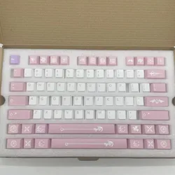 Teclas PBT perfil cereza Arijah con sublimación para teclado mecánico