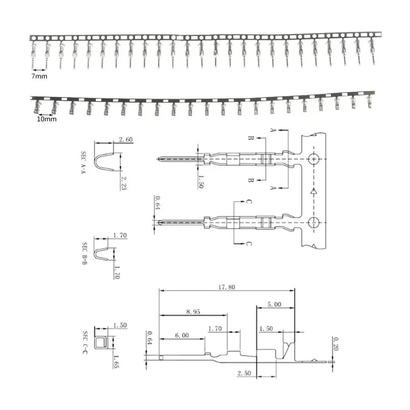 560 Uds XH2.54 2/3/4/5Pin macho hembra cable puente conector adaptador enchufe surtido Kit Set - imagen 5