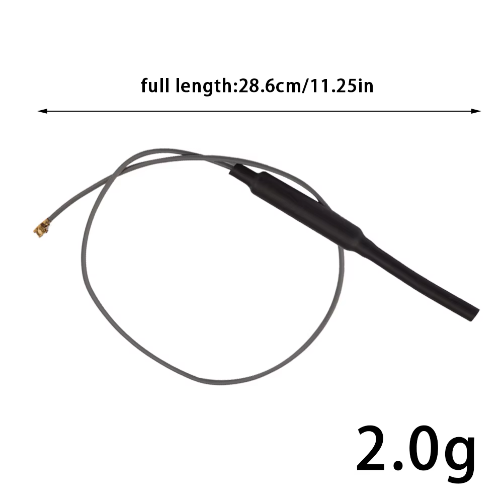 Conector de antena WIFI de 2,4 GHz, ganancias 3dbi, Material de latón, Cable 1,13 de 23cm de longitud para módulo Wifi HLK-RM04 ESP-07 - imagen 2