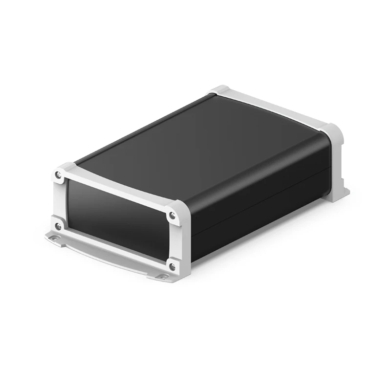 Carcasa de proyecto eléctrico de extrusión anodizada montada en la pared para instrumentos electrónicos Pcb caja de aluminio - imagen 5
