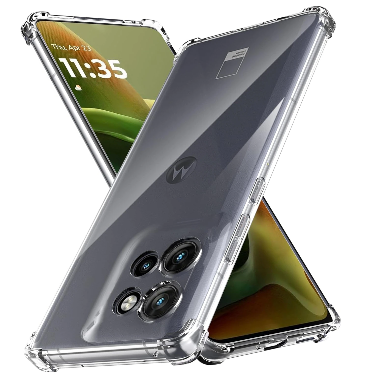 Funda de TPU con Airbag a prueba de golpes para Motorola Edge 60 Fusion Moto Edge 60 Neo Pro Stylus funda protectora Capa Fundas Coque