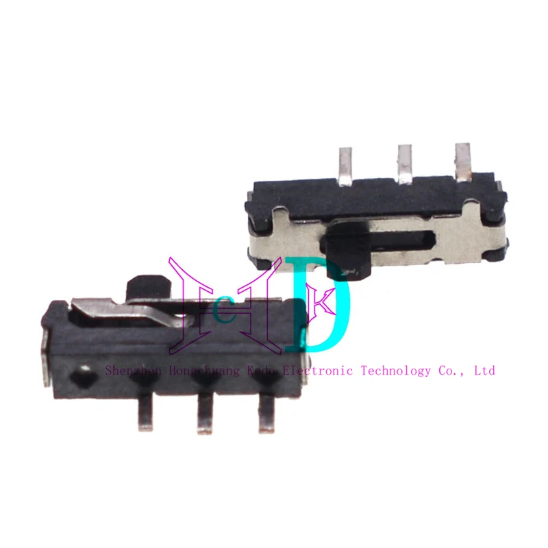 Interruptor de palanca pequeño MSK12D18A, con una altura de mango de 2-3mm, fila única vertical, interruptor horizontal de dos velocidades micro deslizante 1P2T - imagen 4