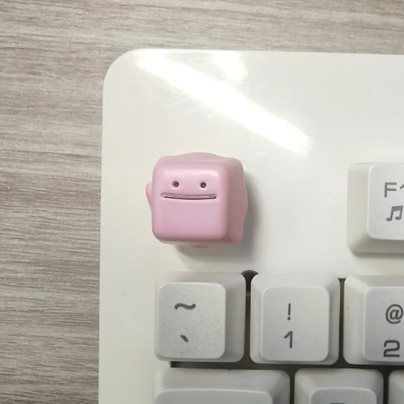Teclas de Pokémon de Anime, teclas de resina, teclas de dibujos animados personalizadas hechas a mano, accesorios para teclado mecánico, regalos de vacaciones - imagen 5