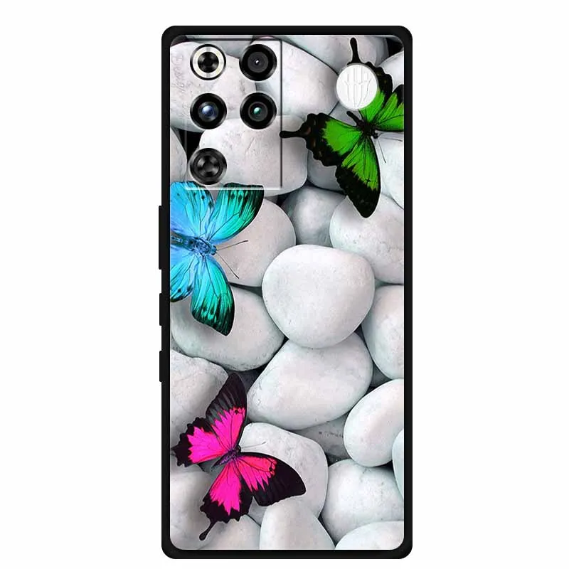 Para RedMagic11 Pro funda versión Global estilo tecnológico minimalista funda de silicona suave negra para ZTE Nubia RedMagic 11 Pro fundas de teléfono - imagen 3