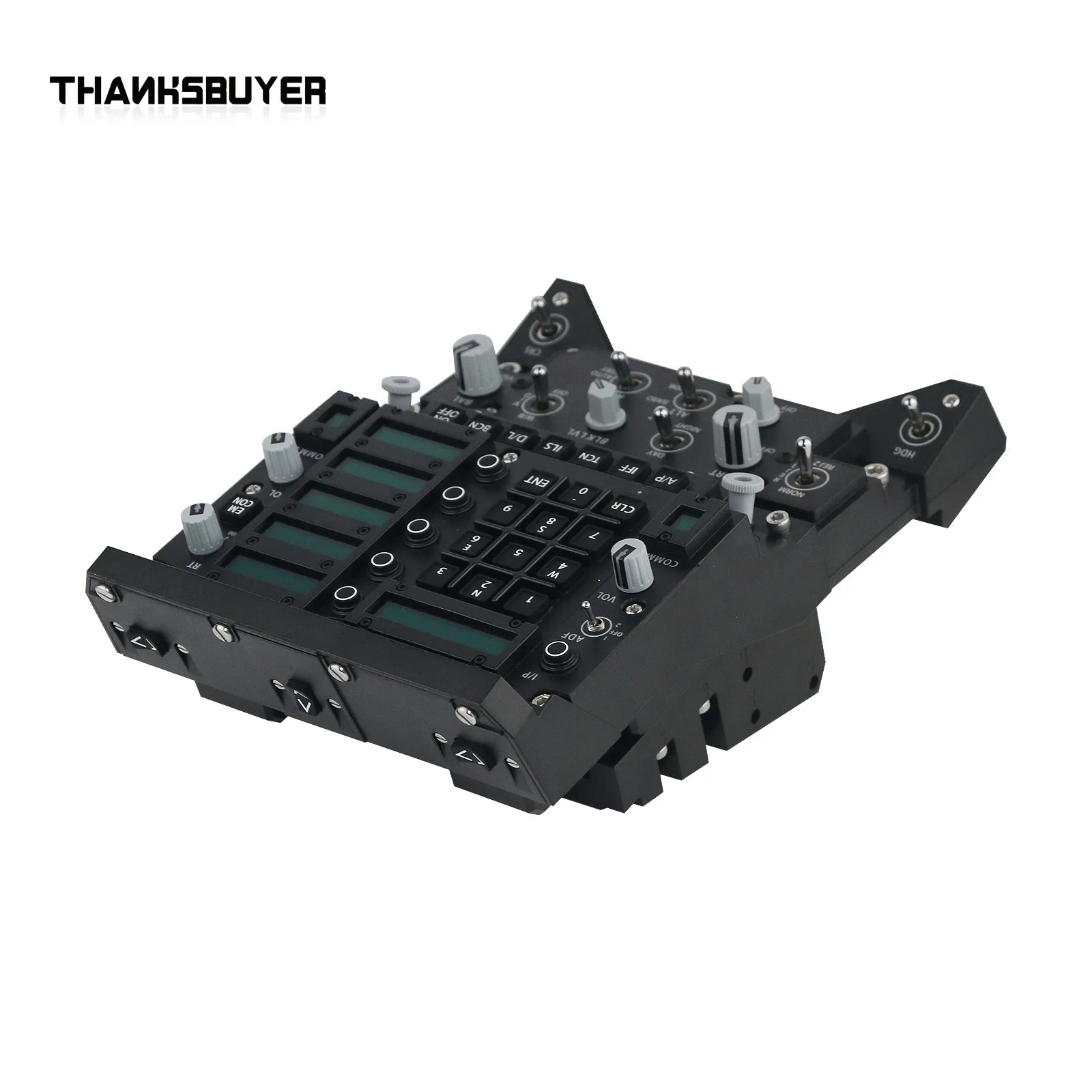 Simplayer F/A-18 Panel UFC + Panel HUD Simulación de vuelo Simulador de vuelo de cabina Accesorio de videojuego WINWING - imagen 3