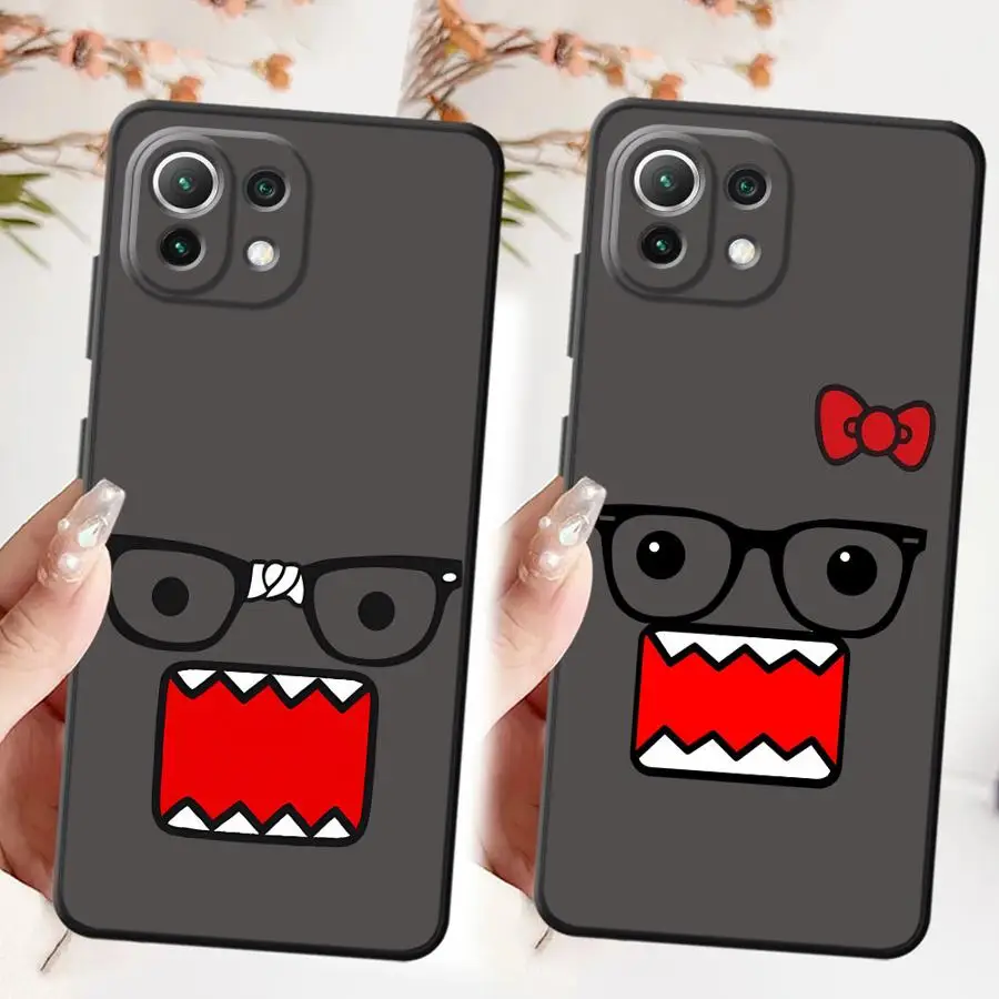 Funda de teléfono suave negra para Xiaomi Mi 11 12 13 Lite 10T 11T 12T Pro 13 14 15 Pro 12X emoticonos de pareja de dibujos animados