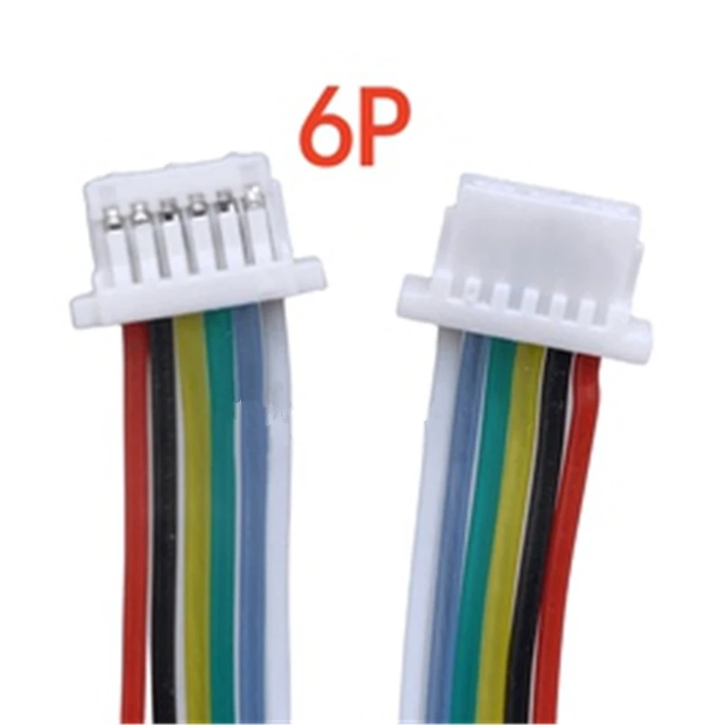 Mini JST SH 1,0mm paso hembra enchufe Terminal conector de Cable SH 1mm 2 3 4 5 6 7 8 pines 10CM 28AWG Cable de cables electrónicos - imagen 3