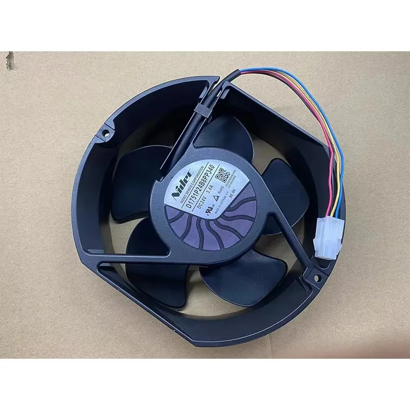 Original D1751P24B8PP340 24V 3.4A 17cm ABB 880/580 convertidor de frecuencia ventilador de refrigeración dedicado - imagen 3