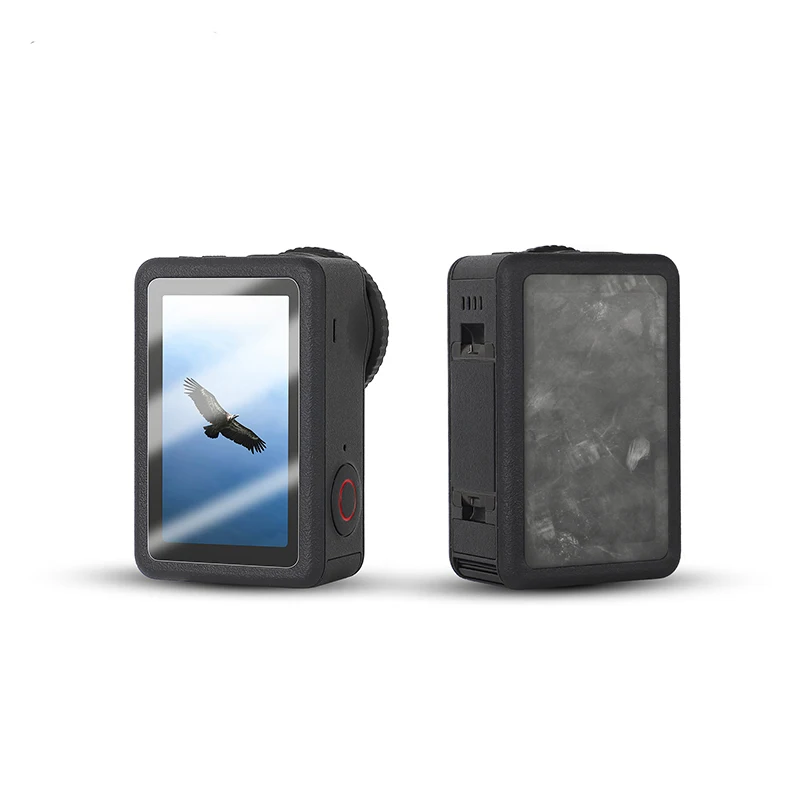 Para DJI OSMO ACTION 6 pantalla de visualización película protectora de vidrio templado juego de película de protección de lente accesorios para cámaras deportivas - imagen 2