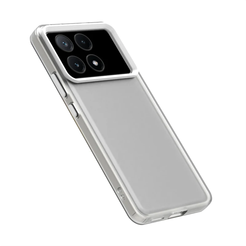 Funda transparente esmerilada para Xiaomi POCO X6 Pro, funda de silicona mate Simple TPU POCO X6 Pro, funda protectora para teléfono POCO X6 Pro - imagen 3
