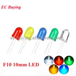 Kit diodos LED 10mm F10 multicolores para proyectos DIY