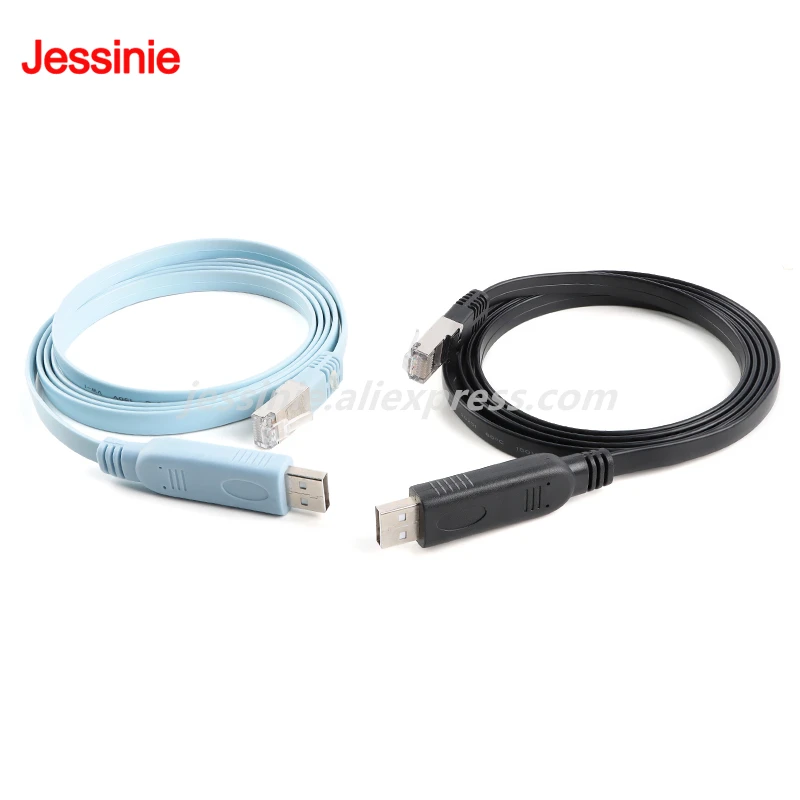 Cable USB a CONSOLE, Cable de depuración, Control RS232 a RJ45, línea serie USB2.0 para interruptor de enrutamiento H3C PL2303 CH340 - imagen 4