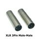 XLR 3P M-M